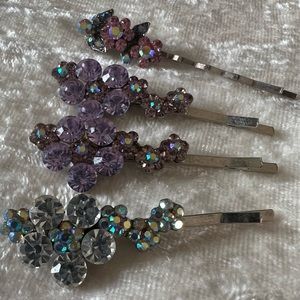 Set of 4 Assorted Hair Clips